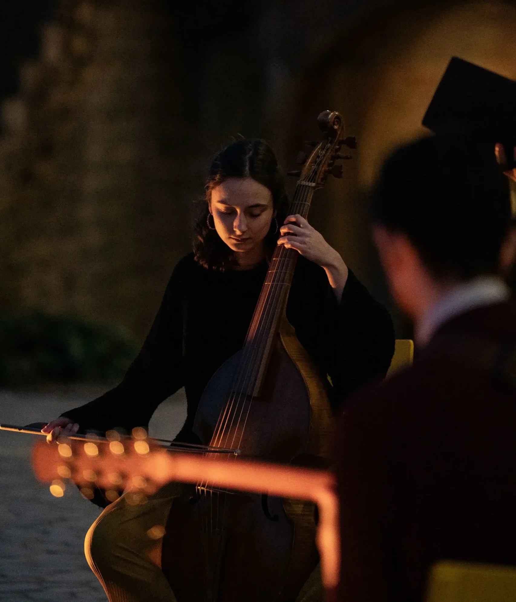 Juliette Guichard à la Viole de Gambe